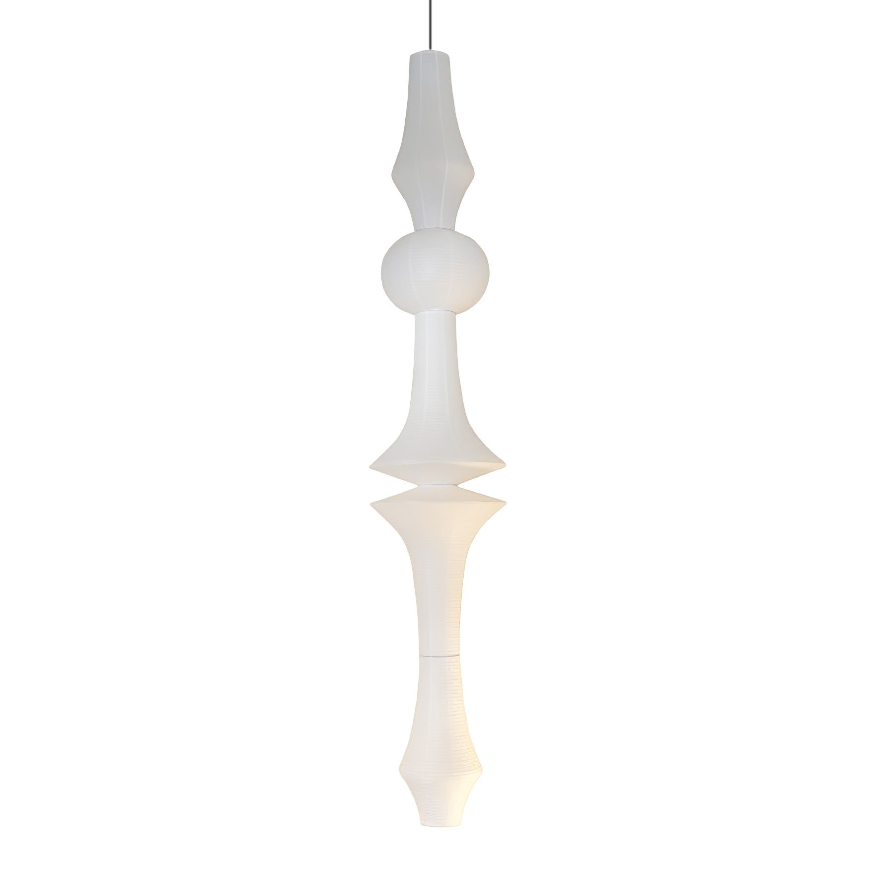 Lustra Suspension Luminaire Papier Washi E pour Salon - Neutralighting