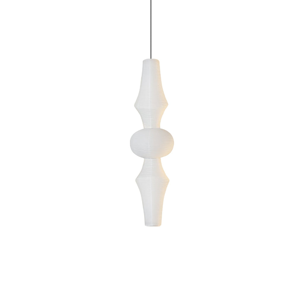 Faye Suspension Sculpturale Verticale en Papier - Neutralighting