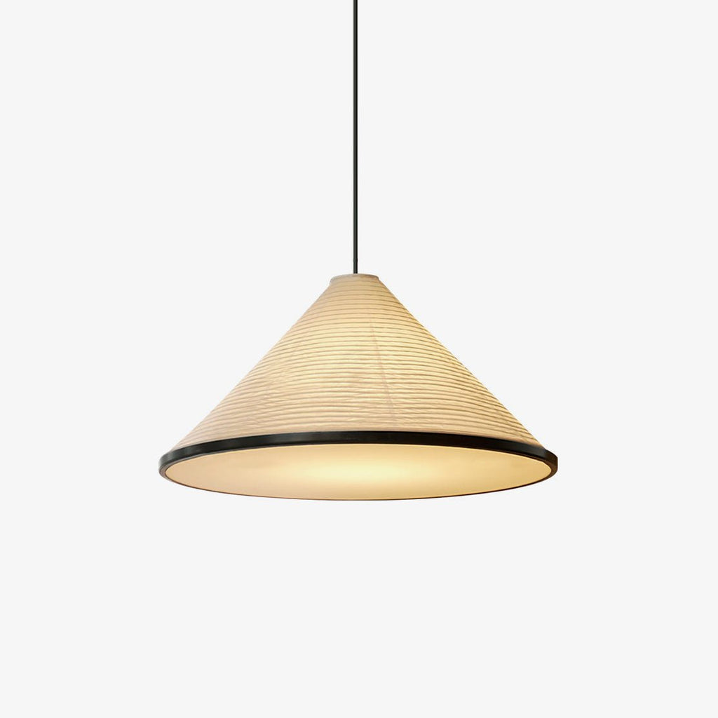 Conic Suspension Lampe Pyramidale en Papier - Neutralighting