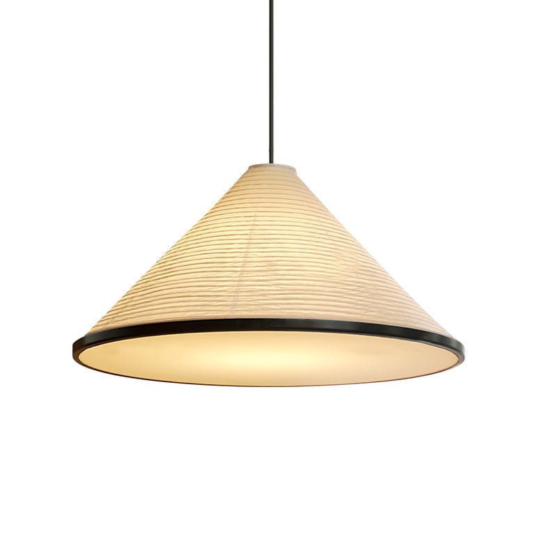 Conic Suspension Lampe Pyramidale en Papier - Neutralighting