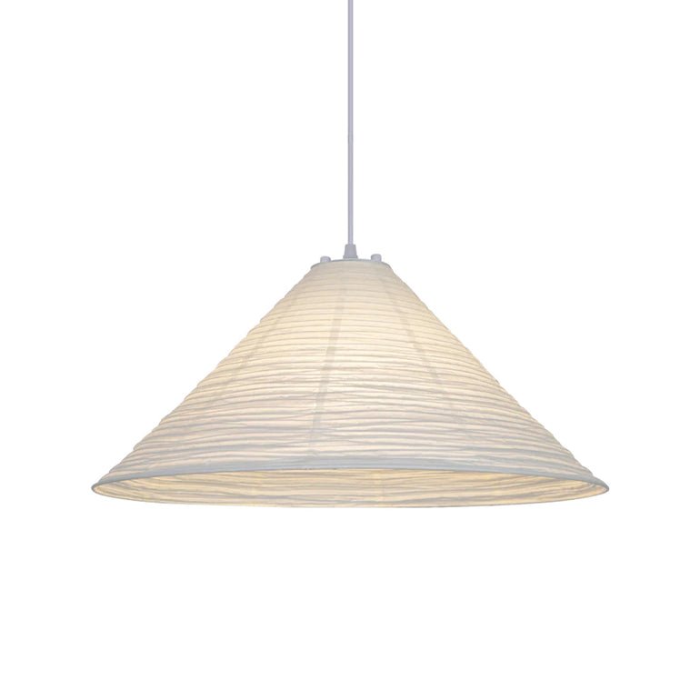 Conic Suspension Lampe Pyramidale en Papier - Neutralighting