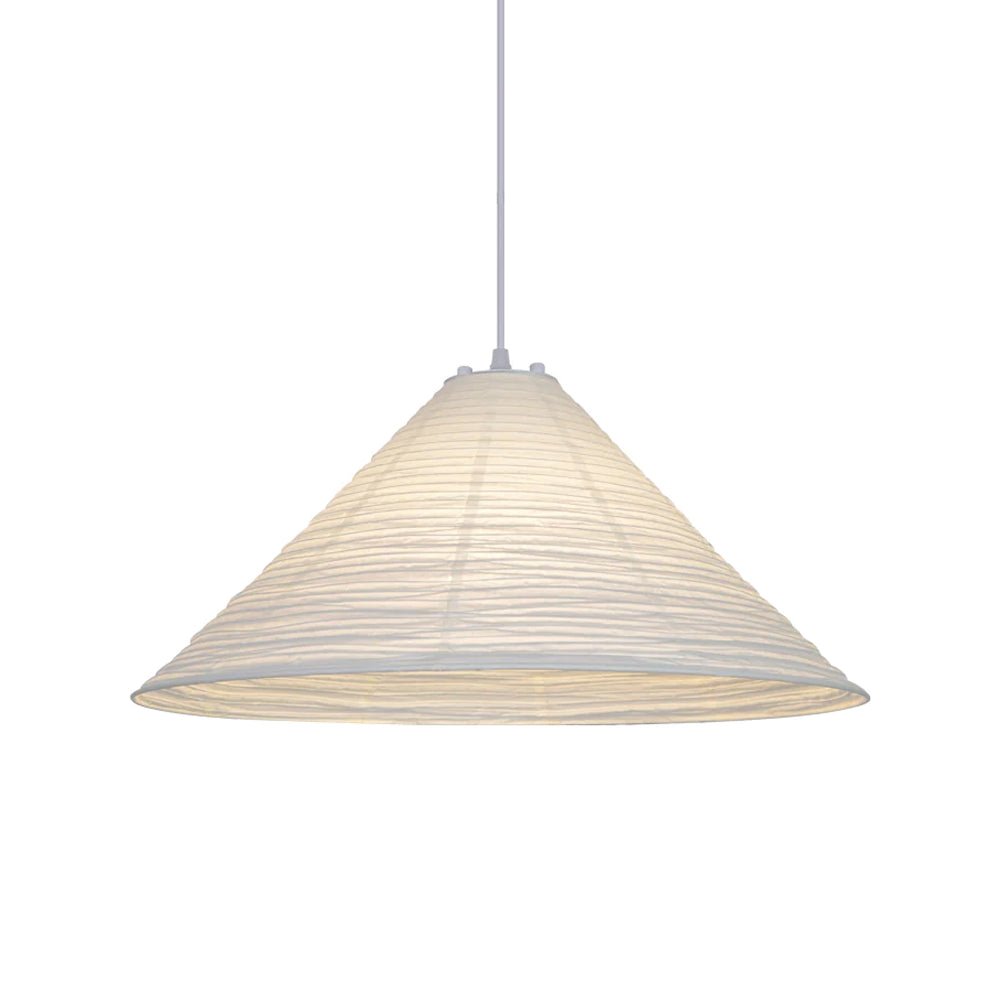 Conic Suspension Lampe Pyramidale en Papier - Neutralighting