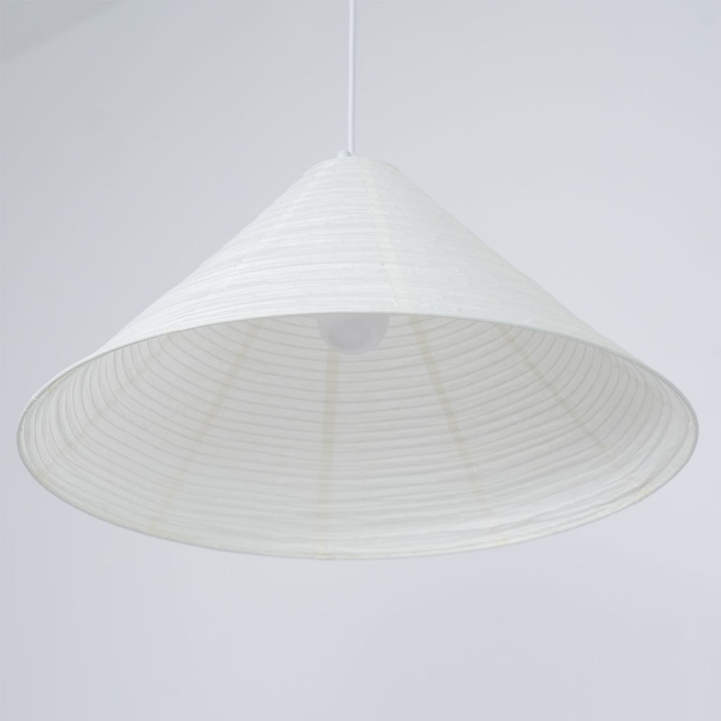 Conic Suspension Lampe Pyramidale en Papier - Neutralighting