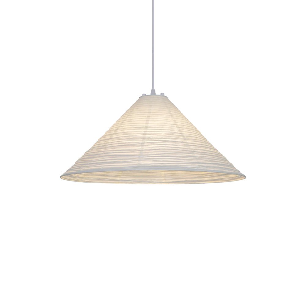 Conic Suspension Lampe Pyramidale en Papier - Neutralighting