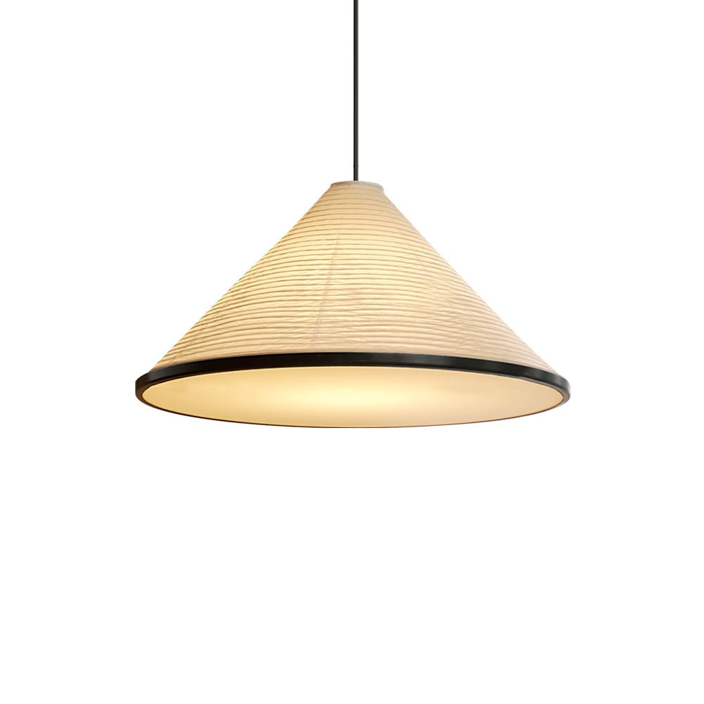 Conic Suspension Lampe Pyramidale en Papier - Neutralighting
