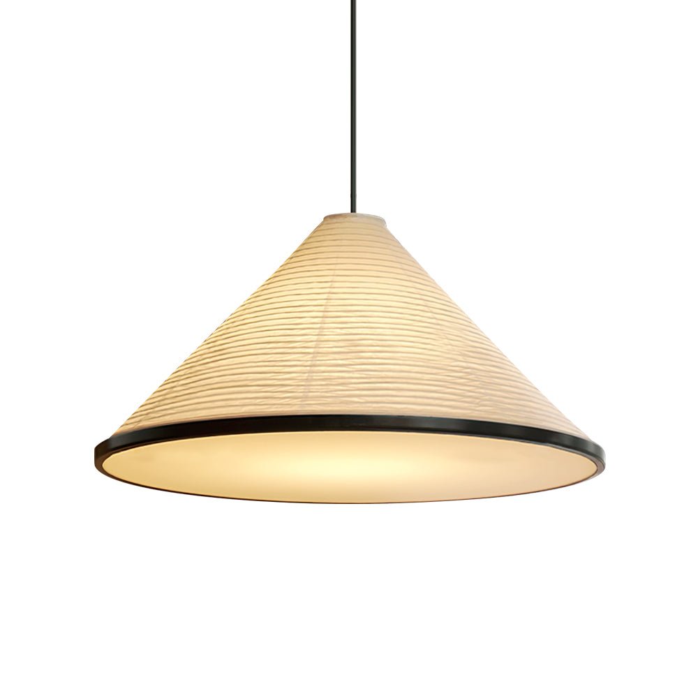 Conic Suspension Lampe Pyramidale en Papier - Neutralighting