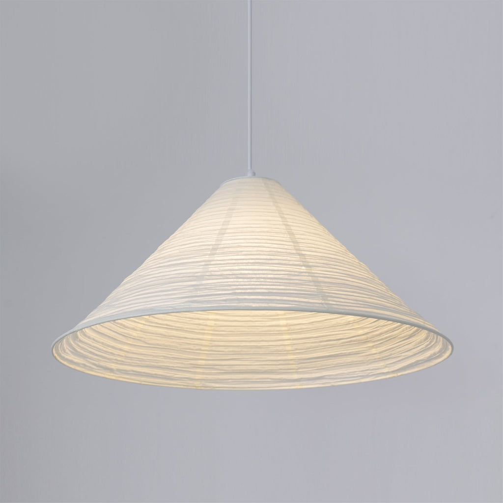 Conic Suspension Lampe Pyramidale en Papier - Neutralighting