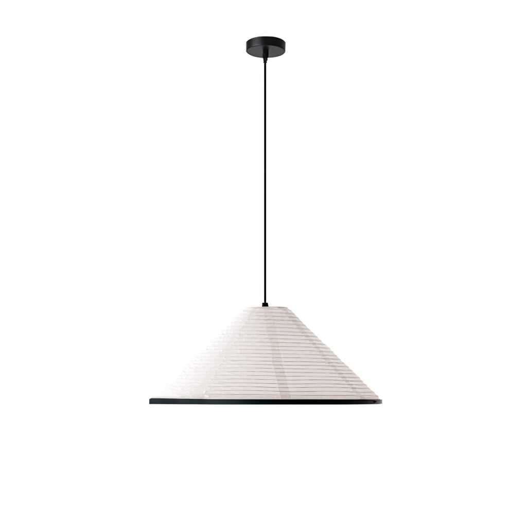 Conic Suspension Lampe Pyramidale en Papier - Neutralighting