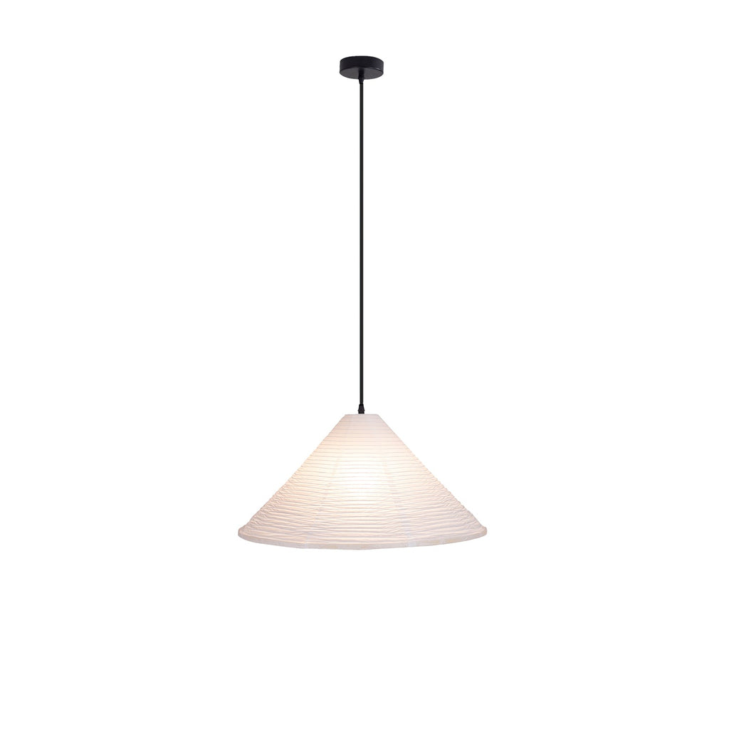 Conic Suspension Lampe Pyramidale en Papier - Neutralighting