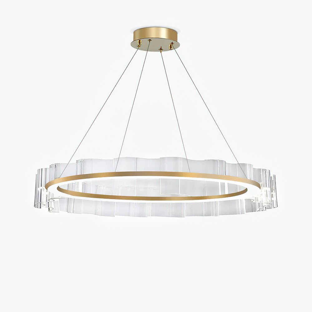 Acoustic Lustre en Verre Luxueux Moderne - Neutralighting