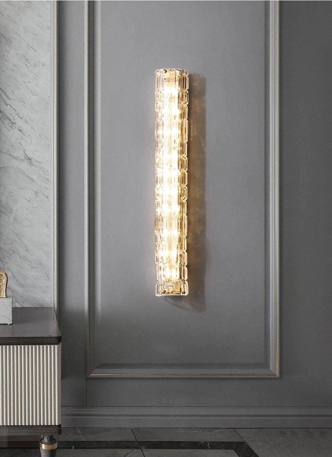 Lumix Lampe Murale en Laiton et Verre Glam - Neutralighting