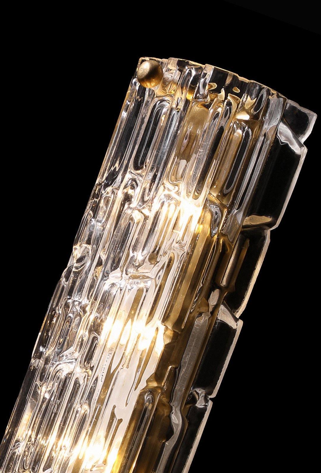 Lumix Lampe Murale en Laiton et Verre Glam - Neutralighting
