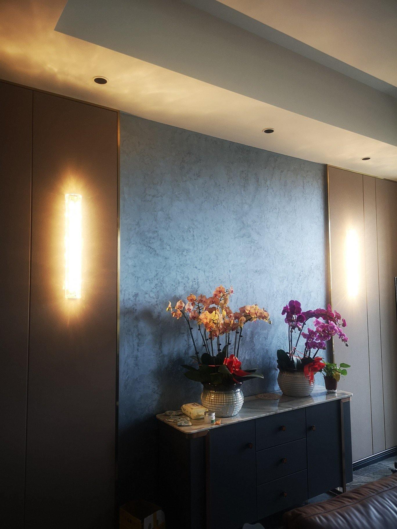 Lumix Lampe Murale en Laiton et Verre Glam - Neutralighting
