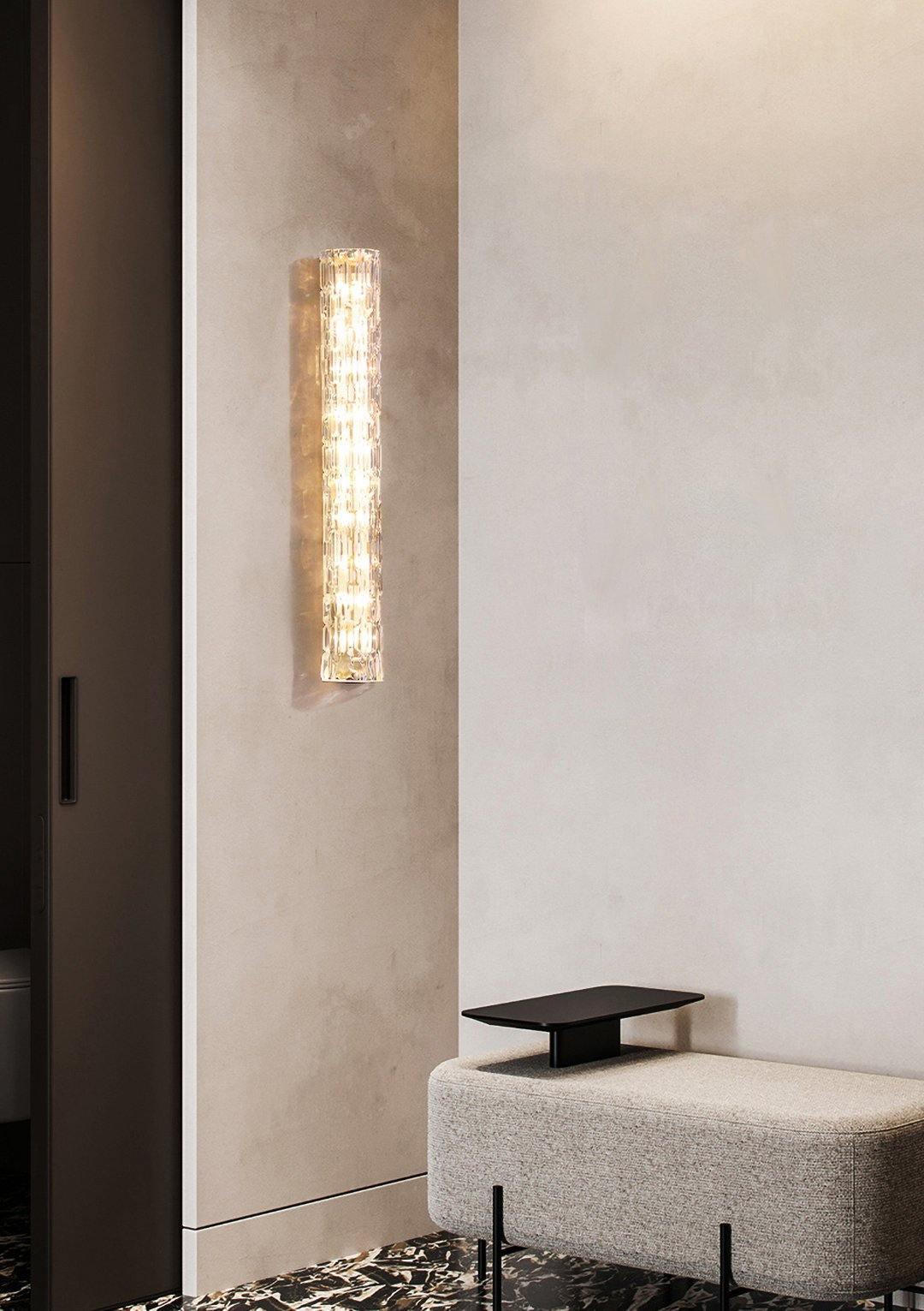 Lumix Lampe Murale en Laiton et Verre Glam - Neutralighting