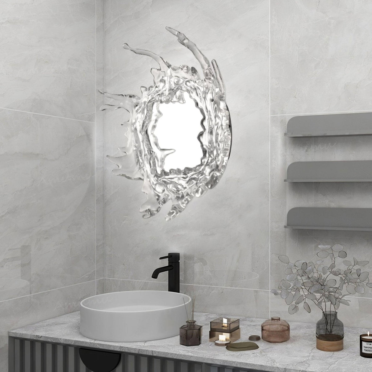 Splash Applique Murale Moderne avec Miroir - Neutralighting