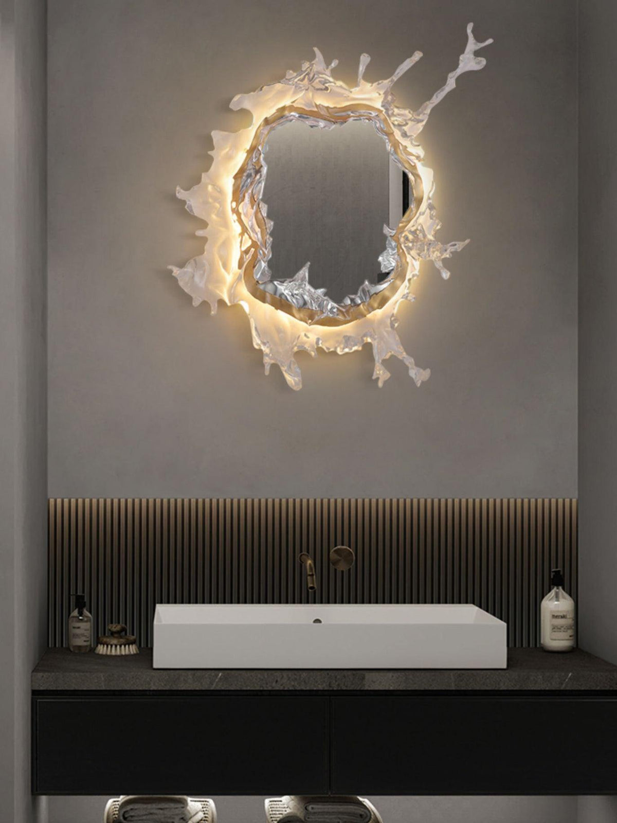 Splash Applique Murale Moderne avec Miroir - Neutralighting