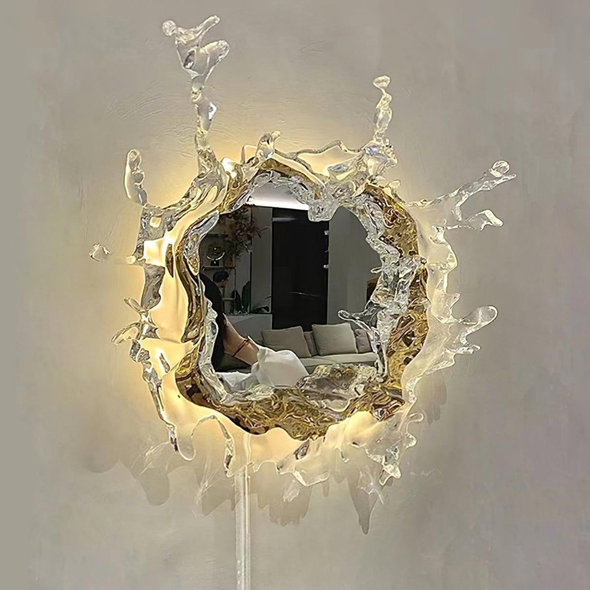 Splash Applique Murale Moderne avec Miroir - Neutralighting