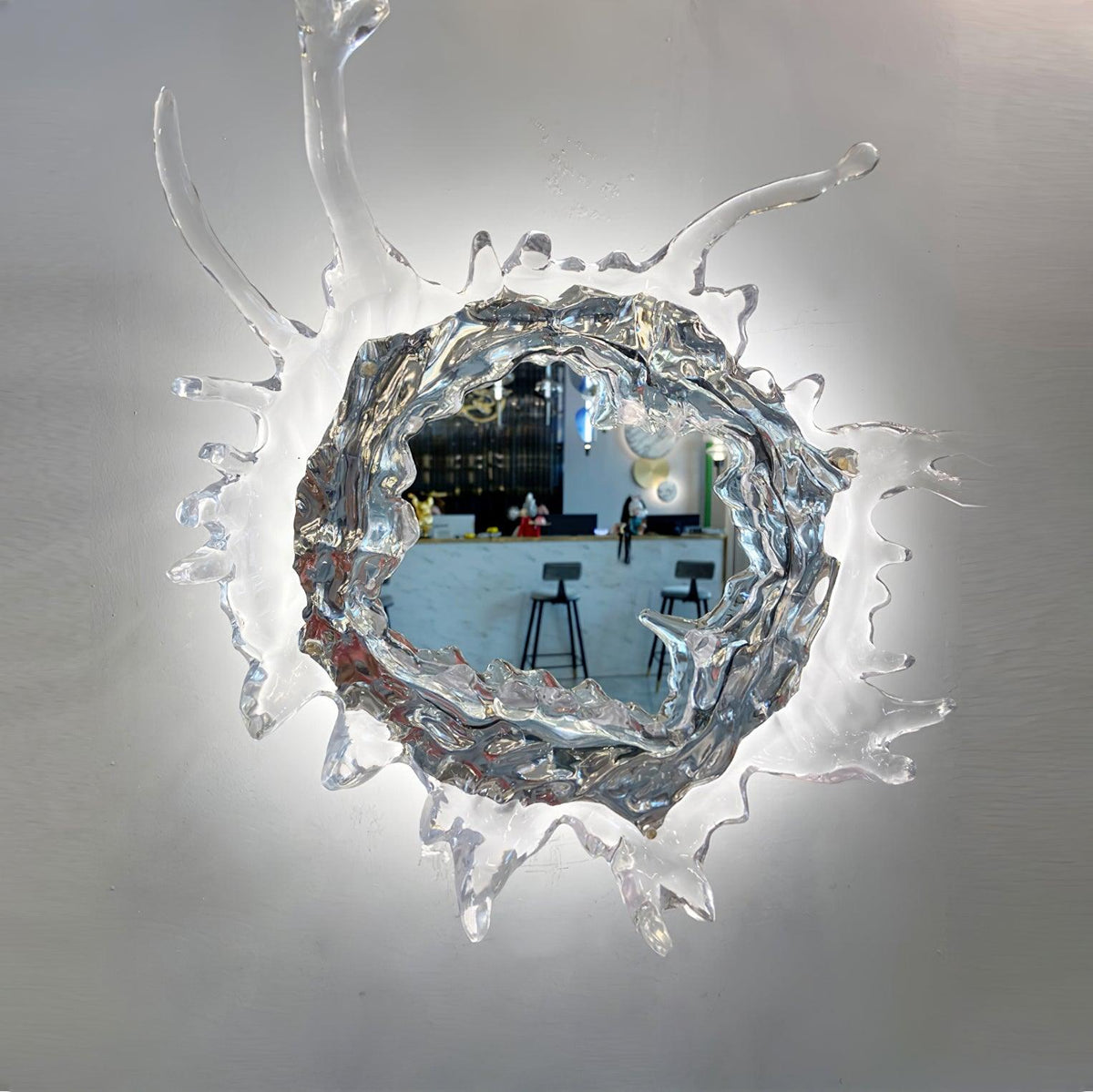 Splash Applique Murale Moderne avec Miroir - Neutralighting