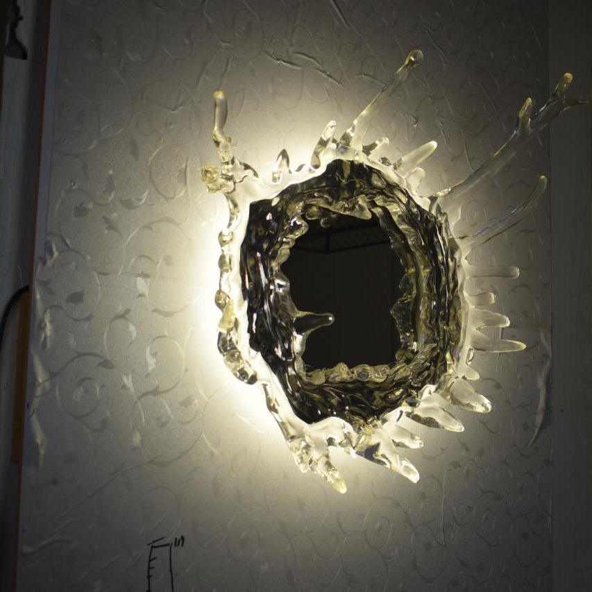 Splash Applique Murale Moderne avec Miroir - Neutralighting