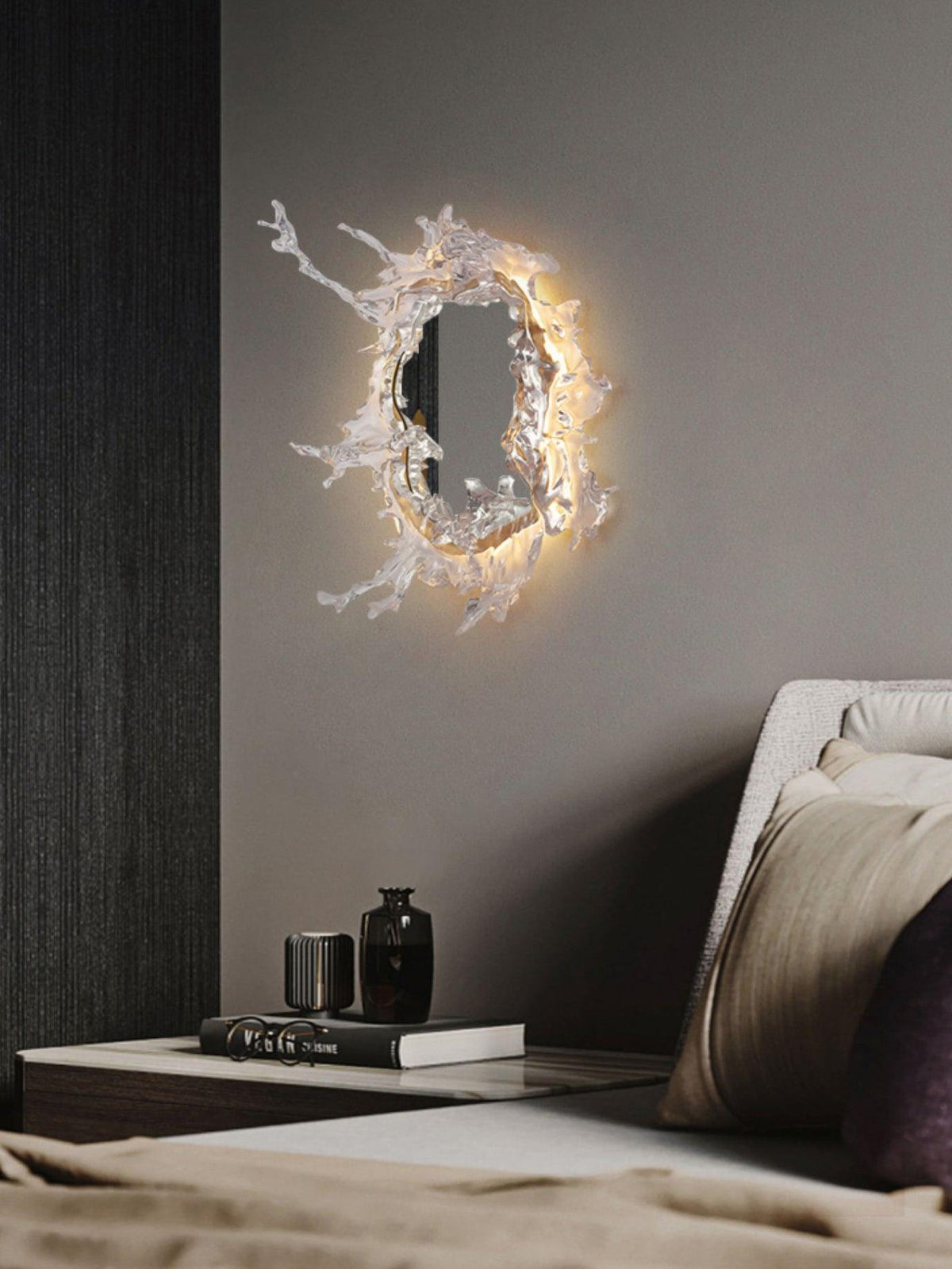 Splash Applique Murale Moderne avec Miroir - Neutralighting