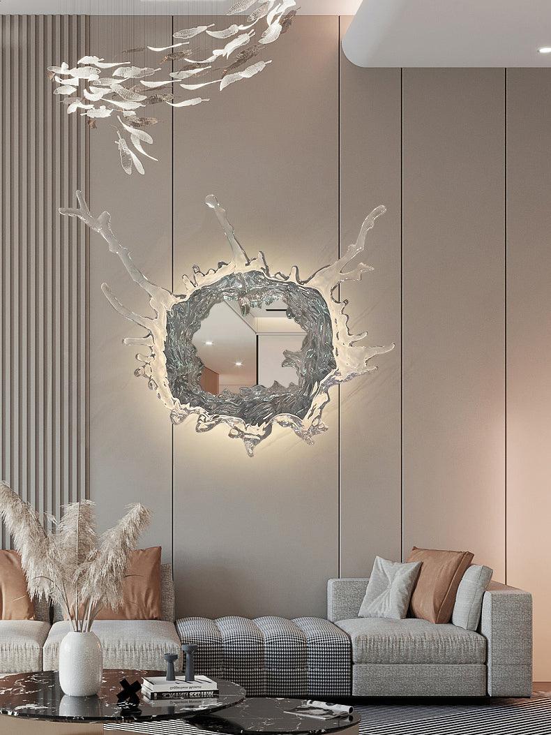 Splash Applique Murale Moderne avec Miroir - Neutralighting