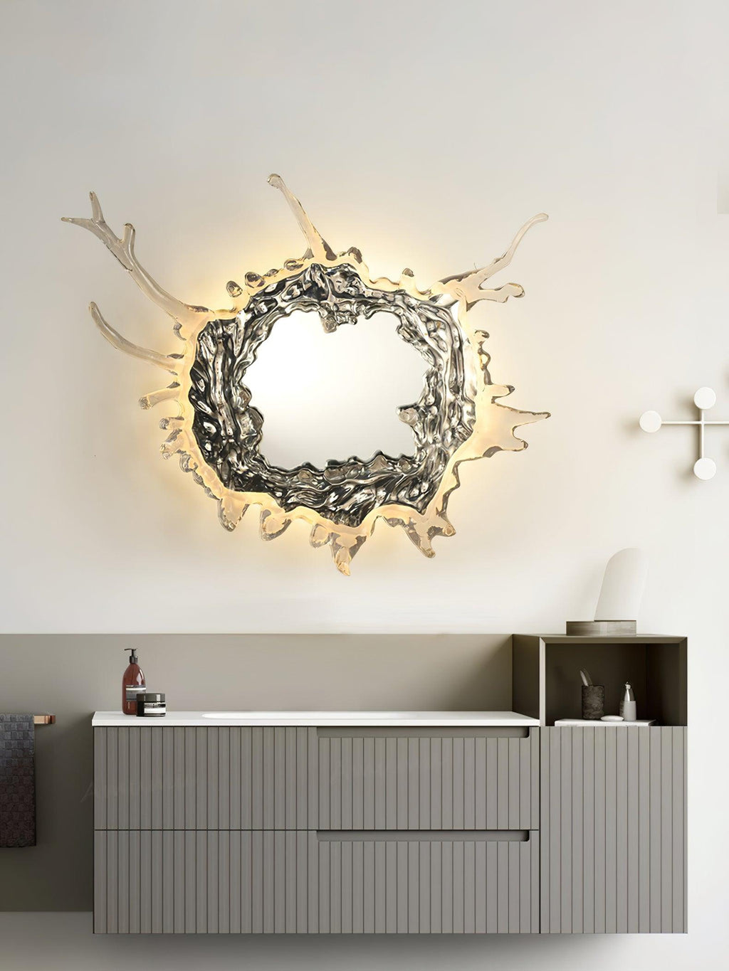 Splash Applique Murale Moderne avec Miroir - Neutralighting