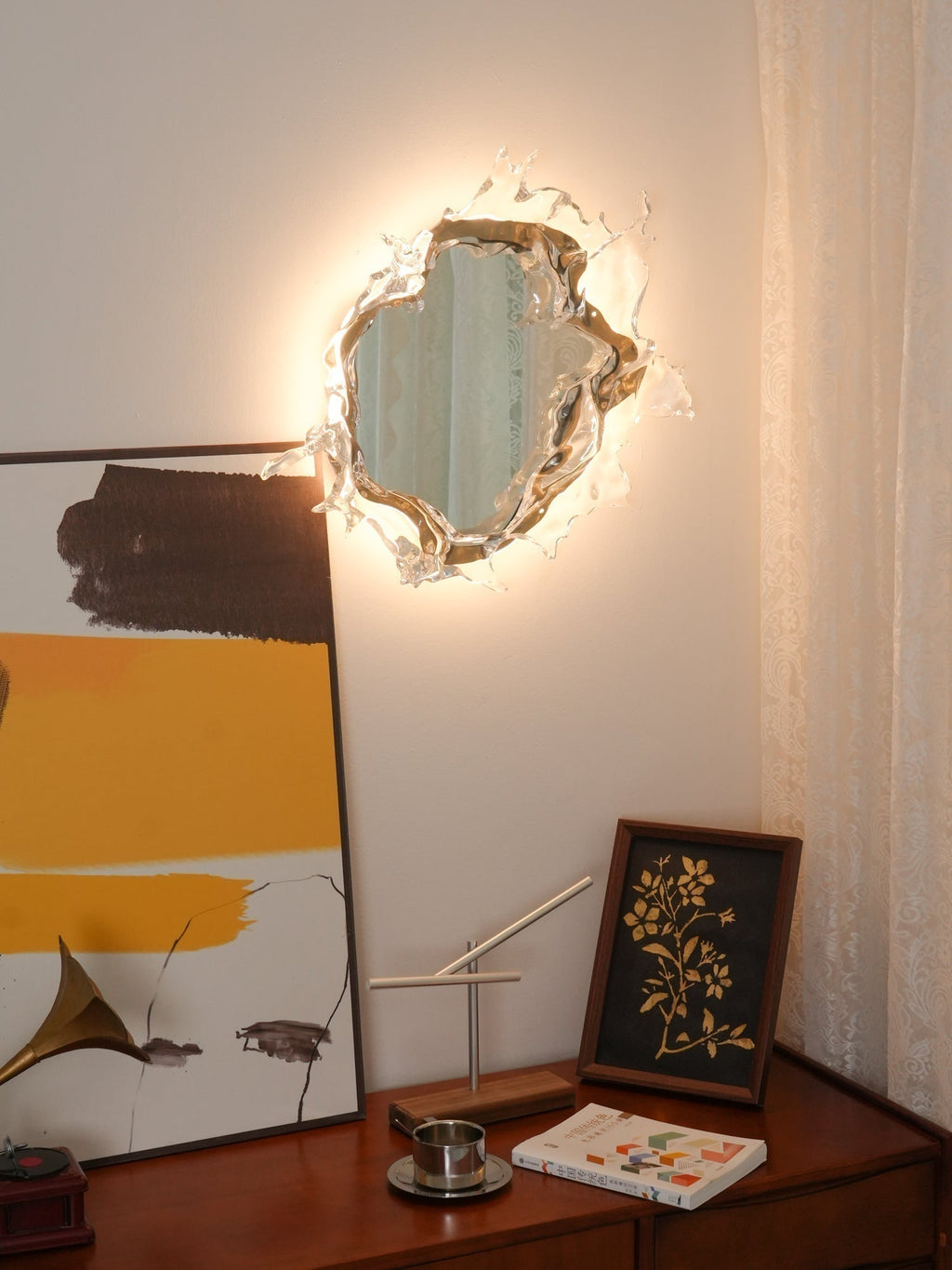 Splash Applique Murale Moderne avec Miroir - Neutralighting
