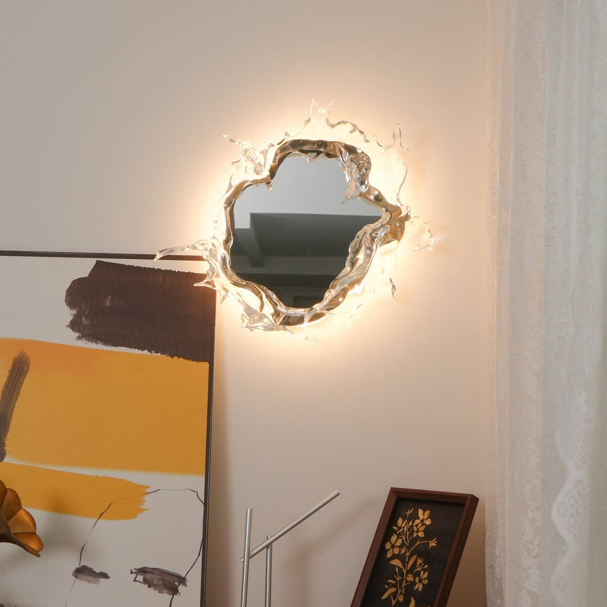 Splash Applique Murale Moderne avec Miroir - Neutralighting
