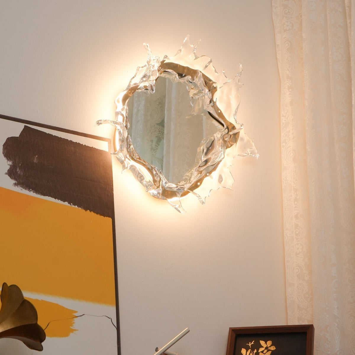 Splash Applique Murale Moderne avec Miroir - Neutralighting