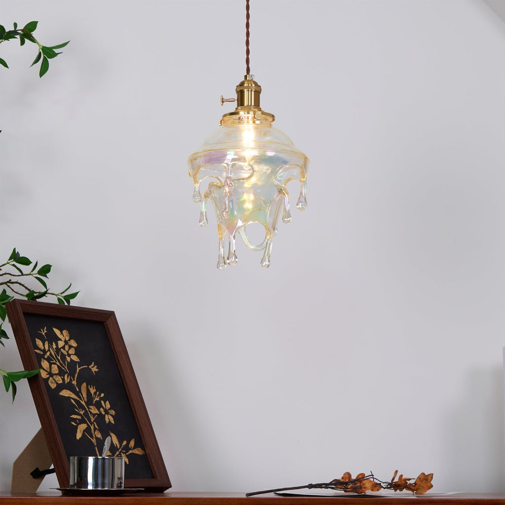 Luxora Suspension Goutte d’Eau Iridescente - Neutralighting
