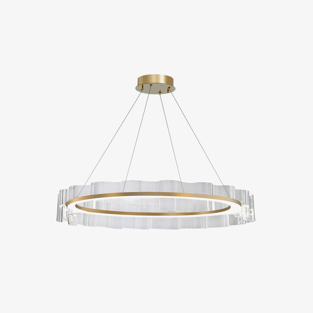 Acoustic Lustre en Verre Luxueux Moderne - Neutralighting