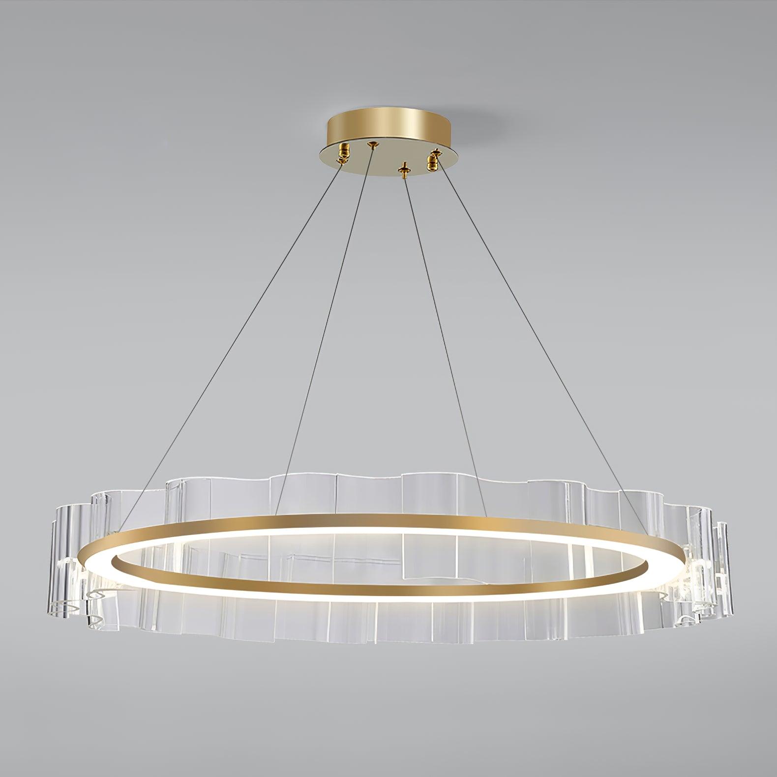 Acoustic Lustre en Verre Luxueux Moderne - Neutralighting