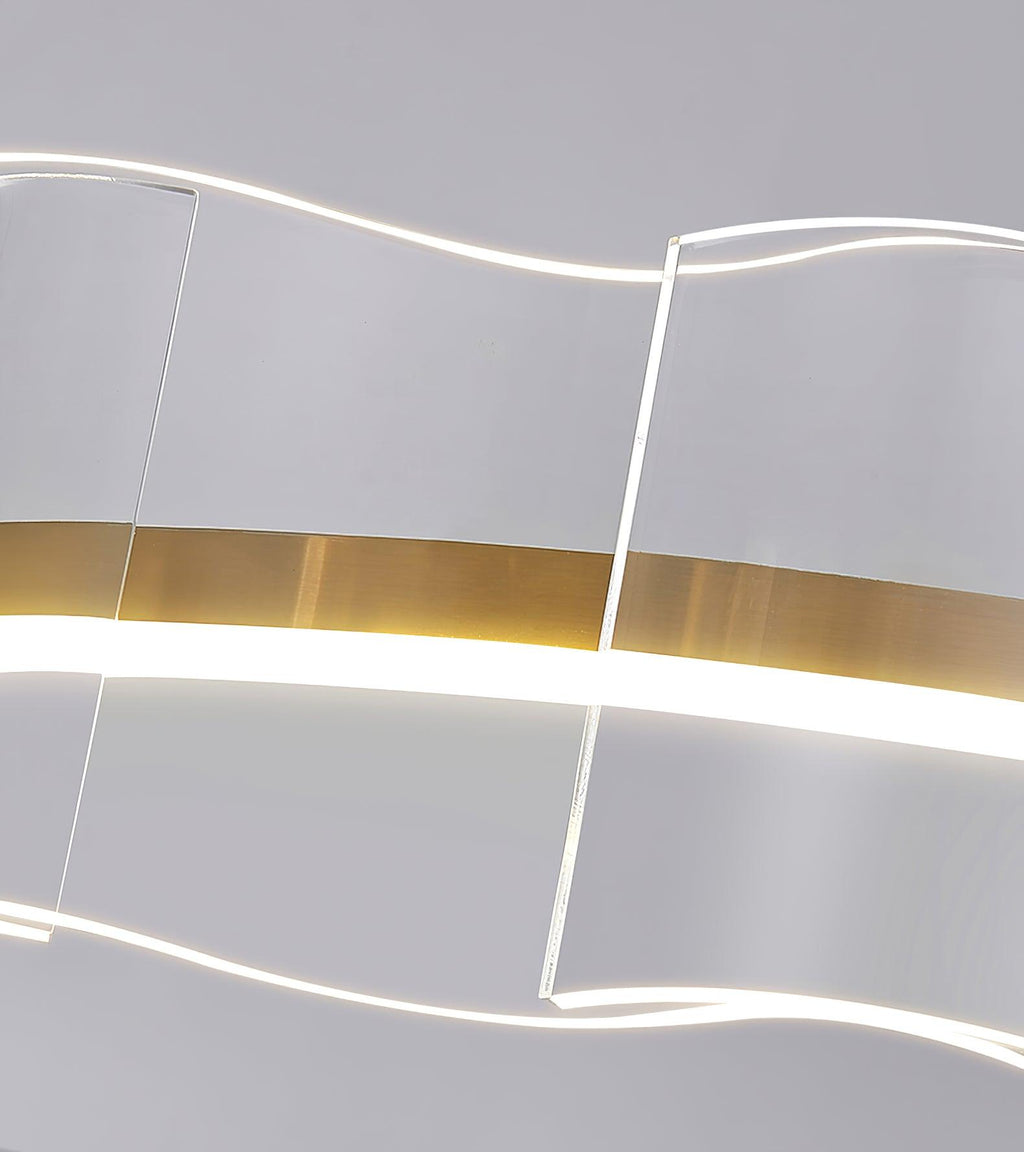 Acoustic Lustre en Verre Luxueux Moderne - Neutralighting