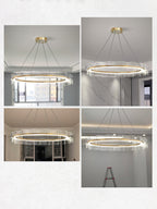Acoustic Lustre en Verre Luxueux Moderne - Neutralighting