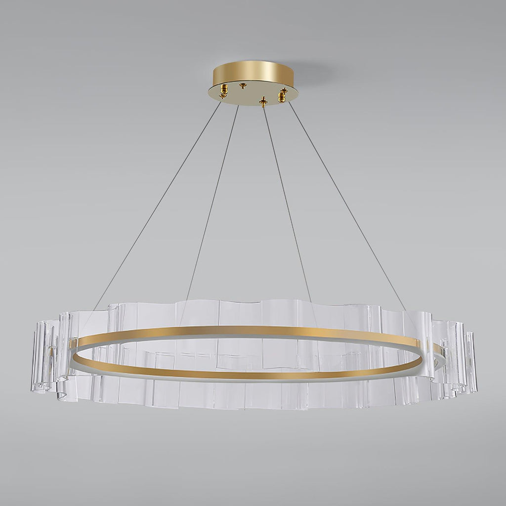 Acoustic Lustre en Verre Luxueux Moderne - Neutralighting
