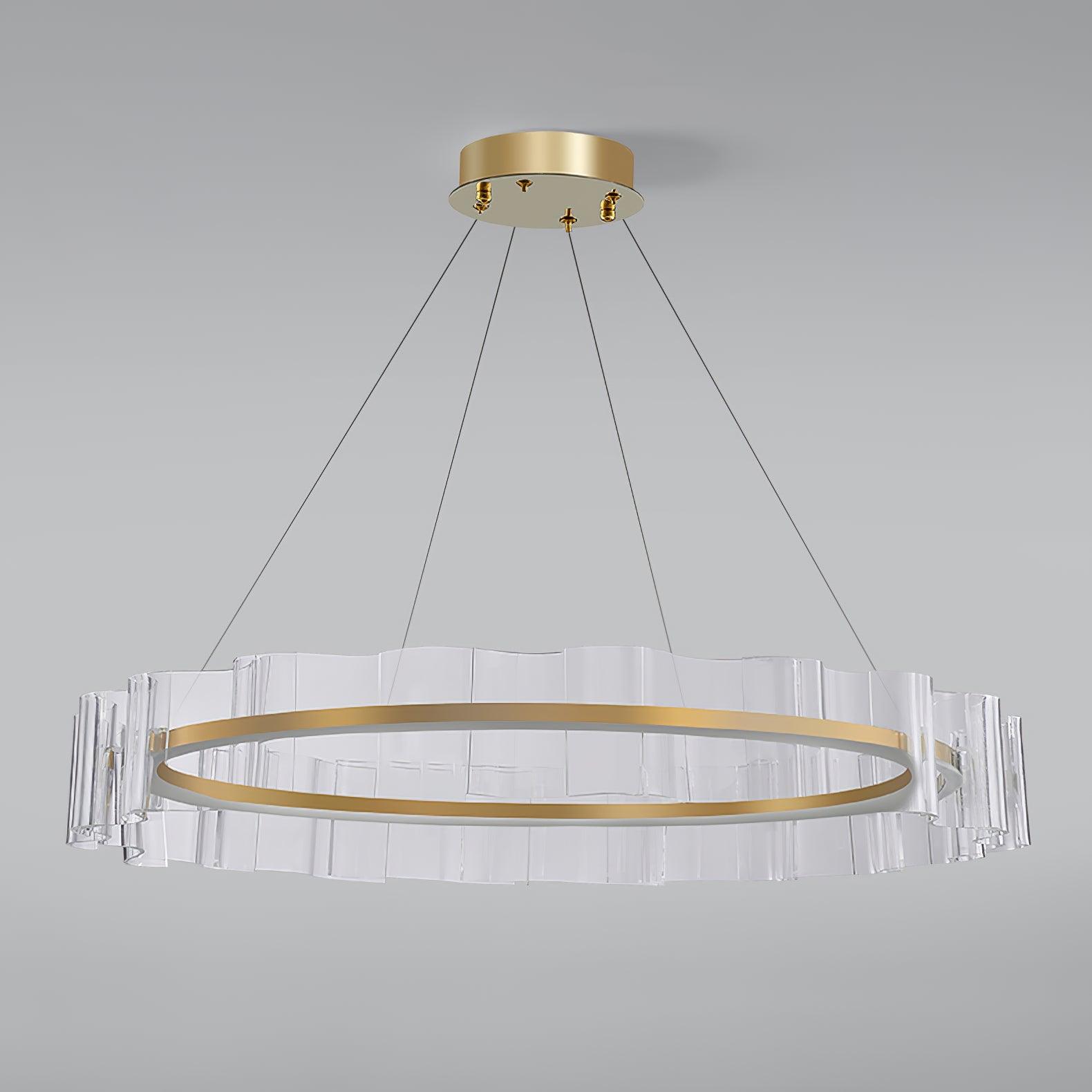 Acoustic Lustre en Verre Luxueux Moderne - Neutralighting