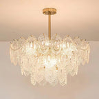 Lustra Chandelier Vague Perle Or Moderne - Neutralighting