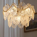 Lustra Chandelier Vague Perle Or Moderne - Neutralighting