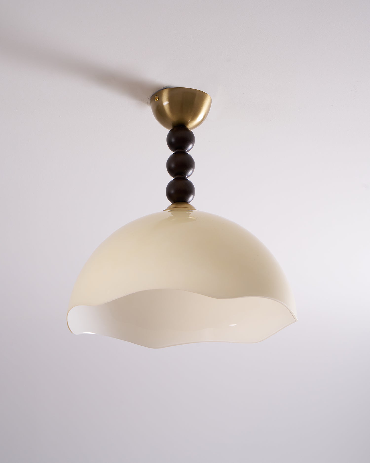 Amberis Plafonnier Verre Ambre Vintage - Neutralighting
