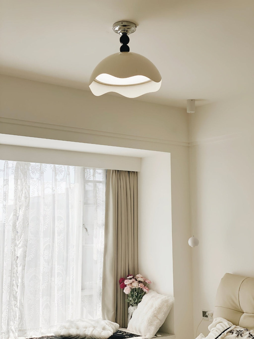 Erlorus Lampe de Plafond Vague Art Nordique Crest - Neutralighting