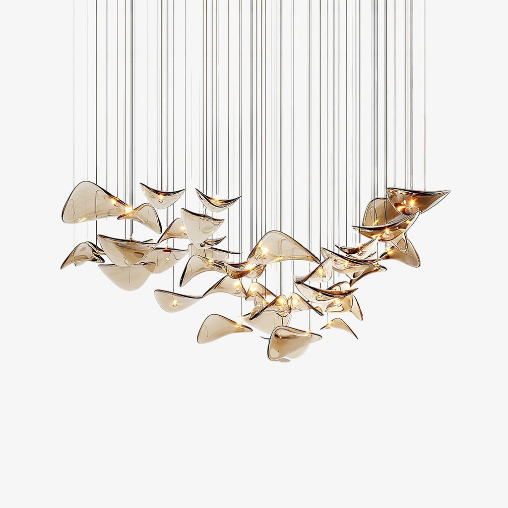 Eurrinia Suspension papillon dorée - Neutralighting