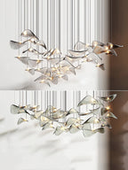 Eurrinia Suspension papillon dorée - Neutralighting