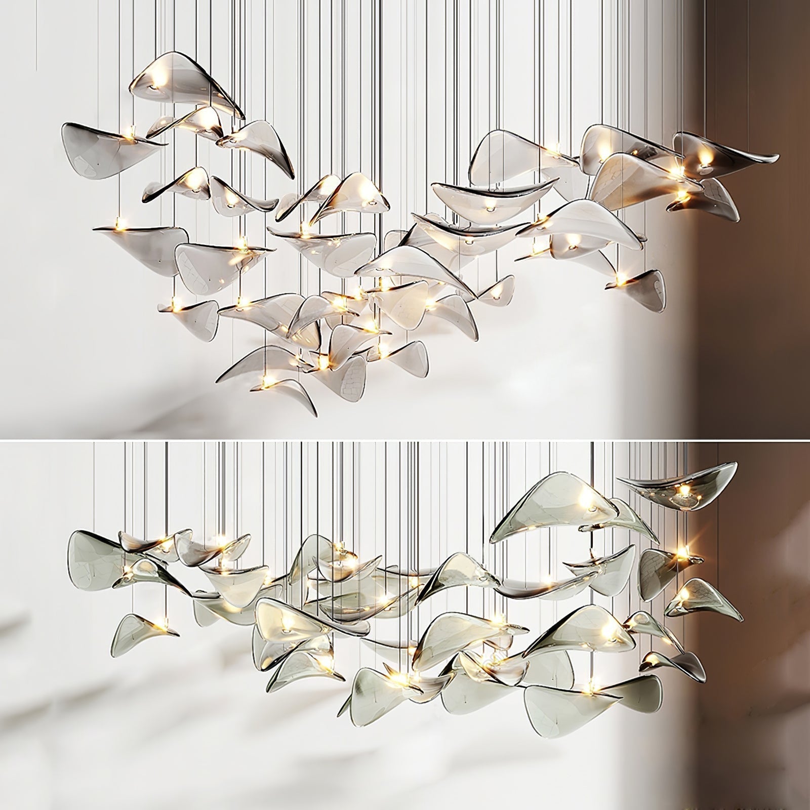 Eurrinia Suspension papillon dorée - Neutralighting