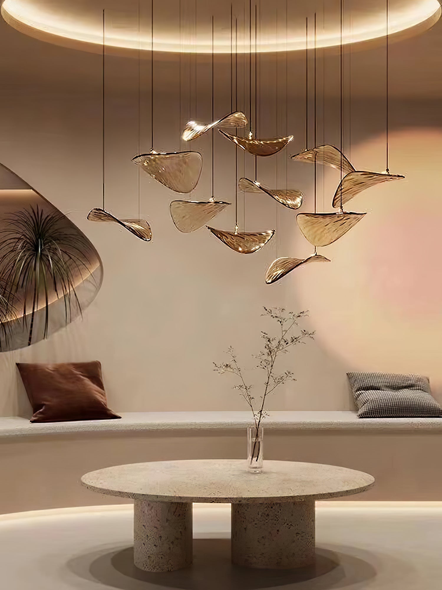 Eurrinia Suspension papillon dorée - Neutralighting