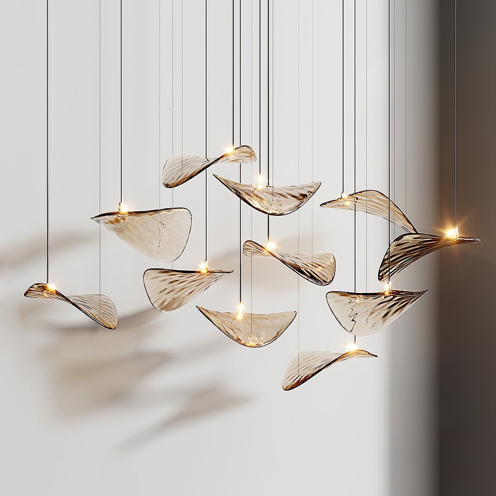 Eurrinia Suspension papillon dorée - Neutralighting