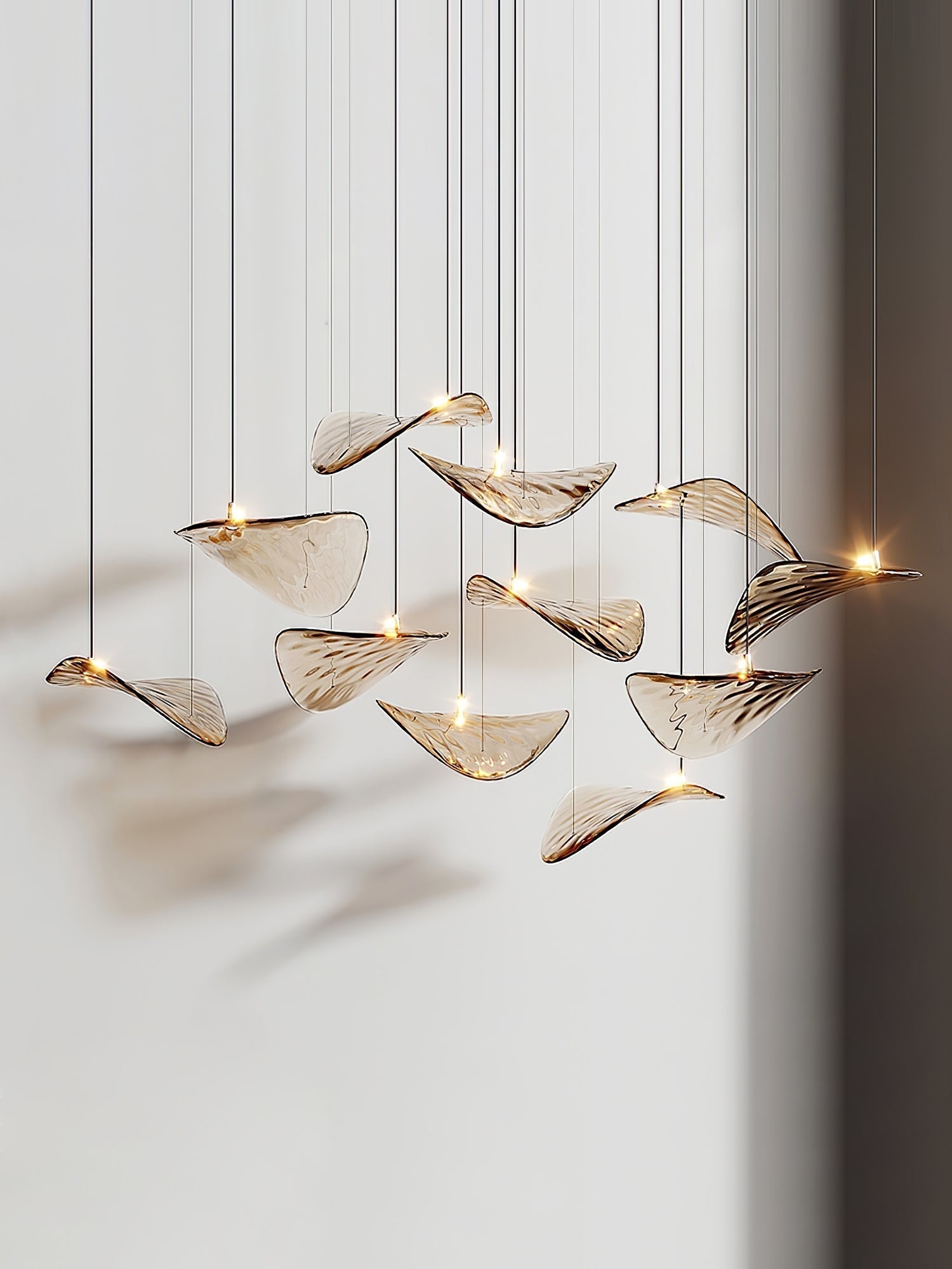 Eurrinia Suspension papillon dorée - Neutralighting