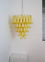 Aurora Chandelier Verre Murano Pétale Vague - Neutralighting