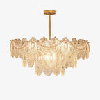 Lustra Chandelier Vague Perle Or Moderne - Neutralighting