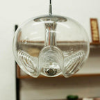 Solara Suspension en Verre Vague Mid-Century Vintage - Neutralighting