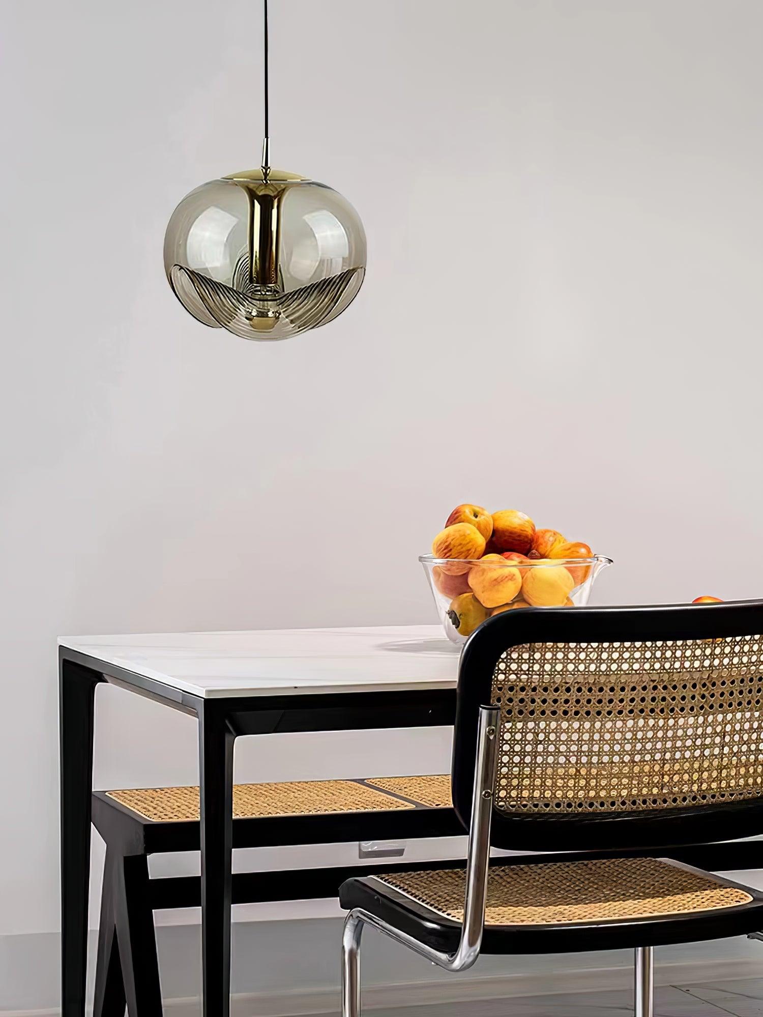 Solara Suspension en Verre Vague Mid-Century Vintage - Neutralighting